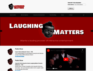 laughingmatters.com screenshot