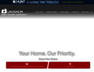 laughlinfamilyhousing.com screenshot