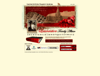 launcestonfamilyalbum.org.au screenshot