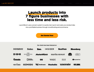 launchboom.com screenshot