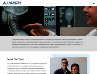 launchchiropractic.com screenshot