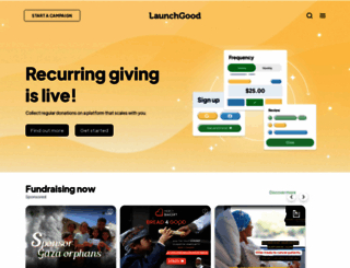 launchgood.com screenshot