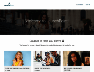 launchpointlearning.com screenshot