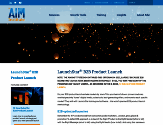 launchstar.theaiminstitute.com screenshot