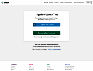 launchthat.slack.com screenshot