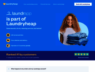 laundrapp.com screenshot