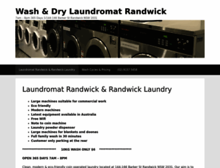 laundromatrandwick.com.au screenshot
