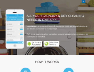 laundrybag.com.ng screenshot