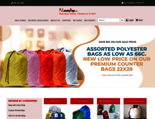 laundrybags.com screenshot