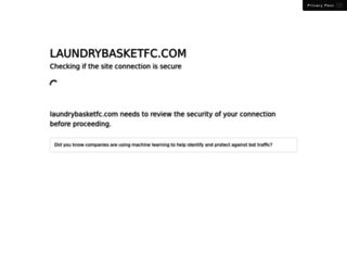 laundrybasketfc.com screenshot
