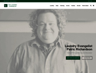 laundryevangelist.com screenshot