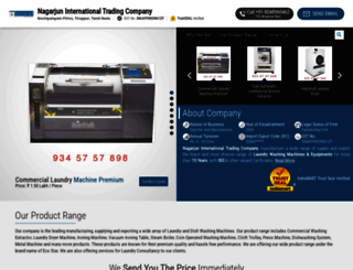 laundrymachinesindia.com screenshot