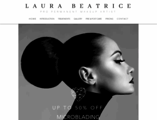 laurabeatrice.com screenshot