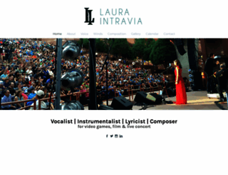 lauraintravia.com screenshot