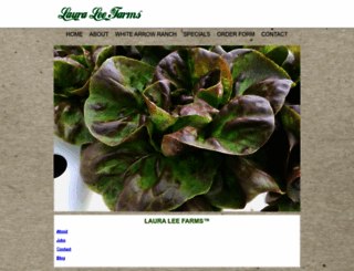 lauraleefarms.com screenshot