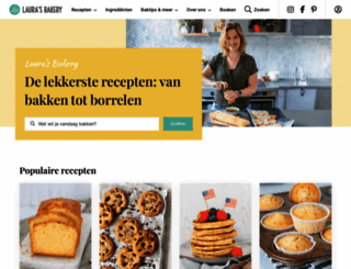 laurasbakery.nl screenshot
