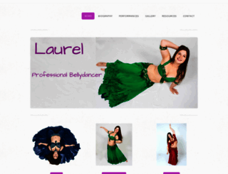 laurelbellydance.com screenshot