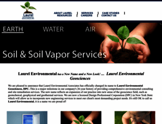 laurelenv.com screenshot