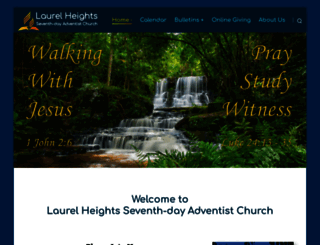 laurelheightssdachurch.org screenshot