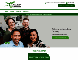 laurelhurstdentistry.com screenshot