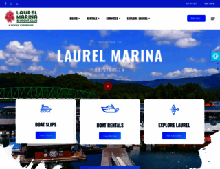 laurelmarina.com screenshot
