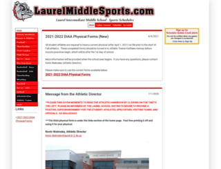 laurelmiddlesports.com screenshot