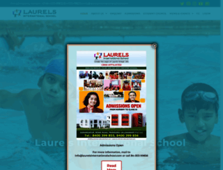 laurelsinternationalschool.com screenshot
