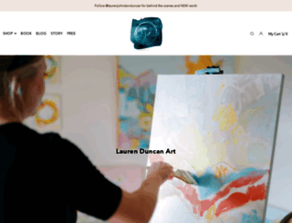 lauren-duncan-art.myshopify.com screenshot