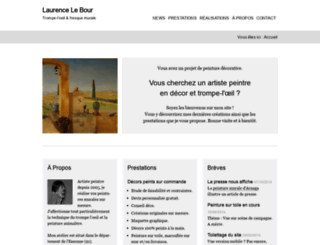 laurencelebour.com screenshot