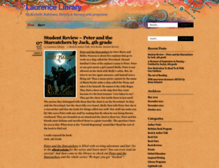 laurencelibrary.wordpress.com screenshot