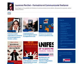 laurenceperchet.wordpress.com screenshot