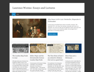laurenceworms.wordpress.com screenshot