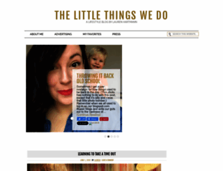 laurenhartmann.com screenshot