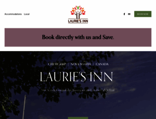 lauries.com screenshot