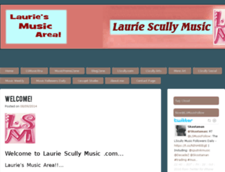 lauriescullymusic.co.uk screenshot