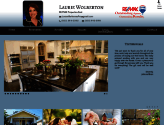 lauriewolberton.com screenshot