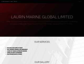 laurinmarineglobal.com screenshot