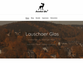lauschaer-glas.com screenshot