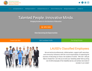 lausdemployment.org screenshot