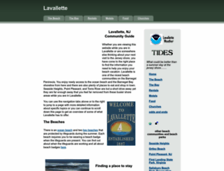 lavallette-nj.org screenshot