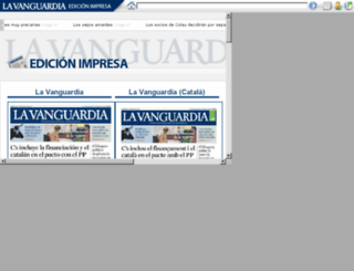 lavanguardia.newspaperdirect.com screenshot