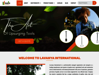 lavanyainternational.com screenshot