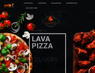 lavapizza.ca screenshot