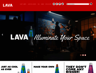 lavaworld.com screenshot