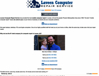laveencomputerrepair.com screenshot