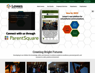laveenschools.org screenshot