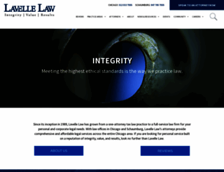 lavellelaw.com screenshot