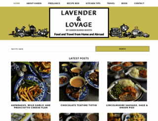 lavenderandlovage.com screenshot
