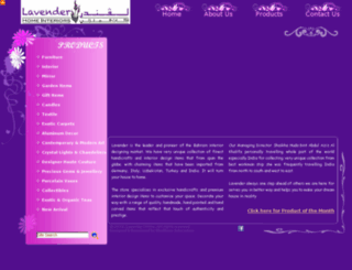 lavenderonline.com screenshot