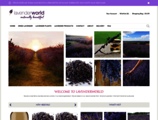 lavenderworld.co.uk screenshot
